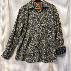 Tallia Paisley Men’s XL 17 ½ Neck